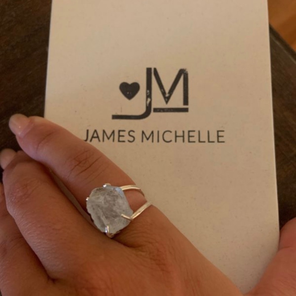 James Michelle- APHRODITE CRYSTAL RING BRAND NEW